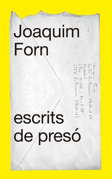 Escrits de presó | 9788441232006 | Joaquim Forn | Llibreria L'Argonauta - Llibreria de Balaguer, Lleida